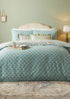 furn. Krissa Block Printed Duvet Cover Set