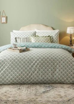furn. Krissa Block Printed Duvet Cover Set