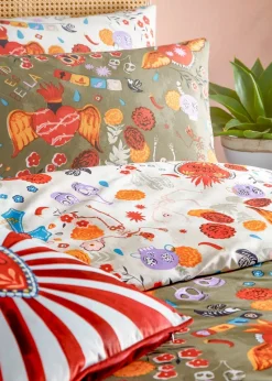 furn. La Vida Festive Reversible Duvet Cover Set