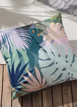 furn. Leafy Outdoor Filled Cushion (43cm x 43cm x 8cm)