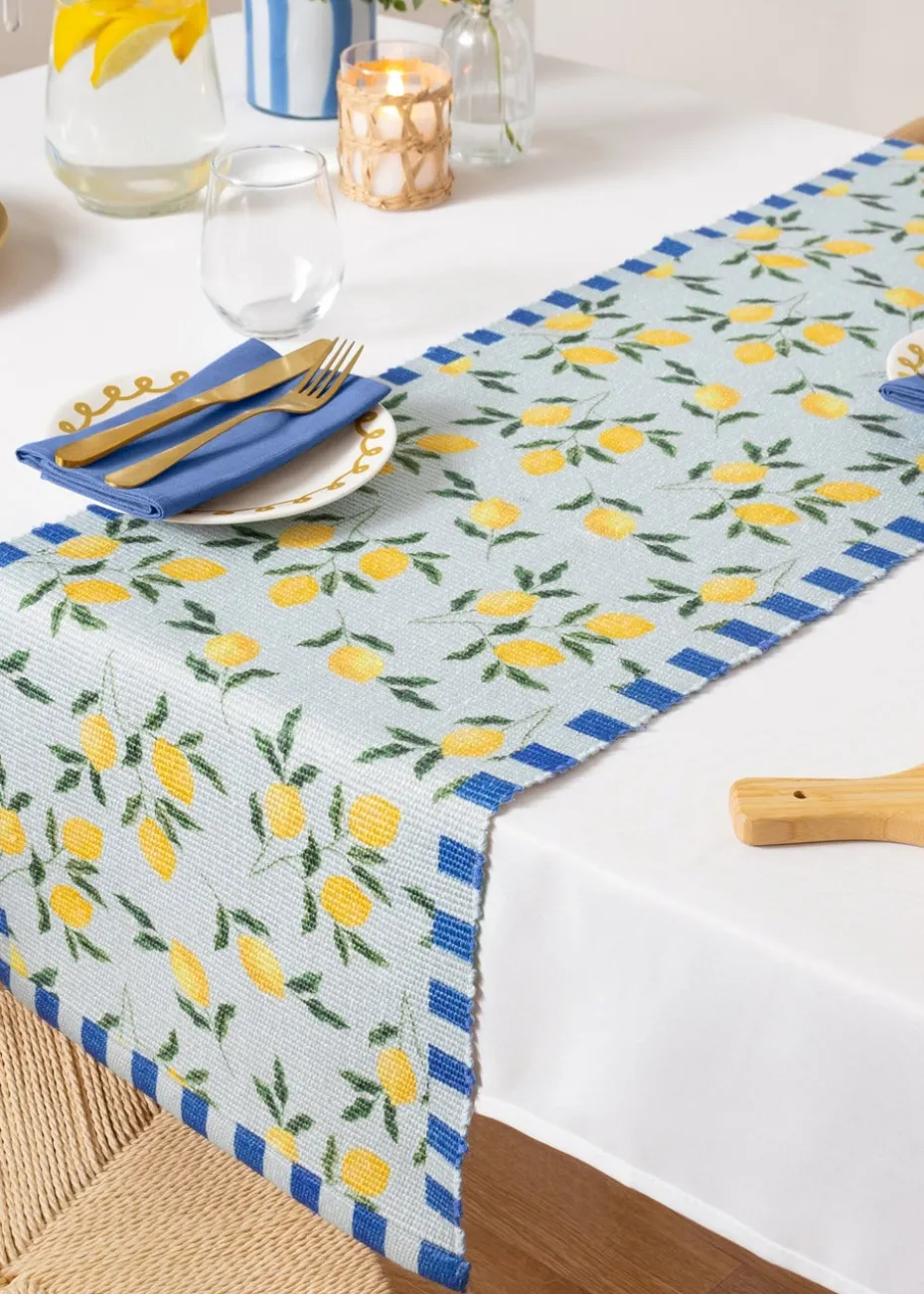 furn. Lemons Table Runner (230 x 35cm)