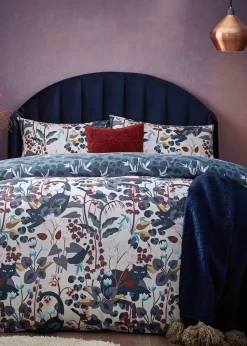 furn. Midnight Panther Exotic Duvet Cover Set