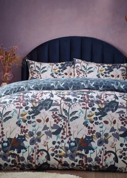 furn. Midnight Panther Exotic Duvet Cover Set