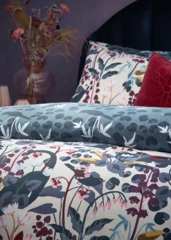 furn. Midnight Panther Exotic Duvet Cover Set