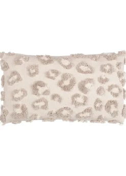 furn. Natural Maeve Tufted Cotton Filled Cushion (30cm x 50cm)