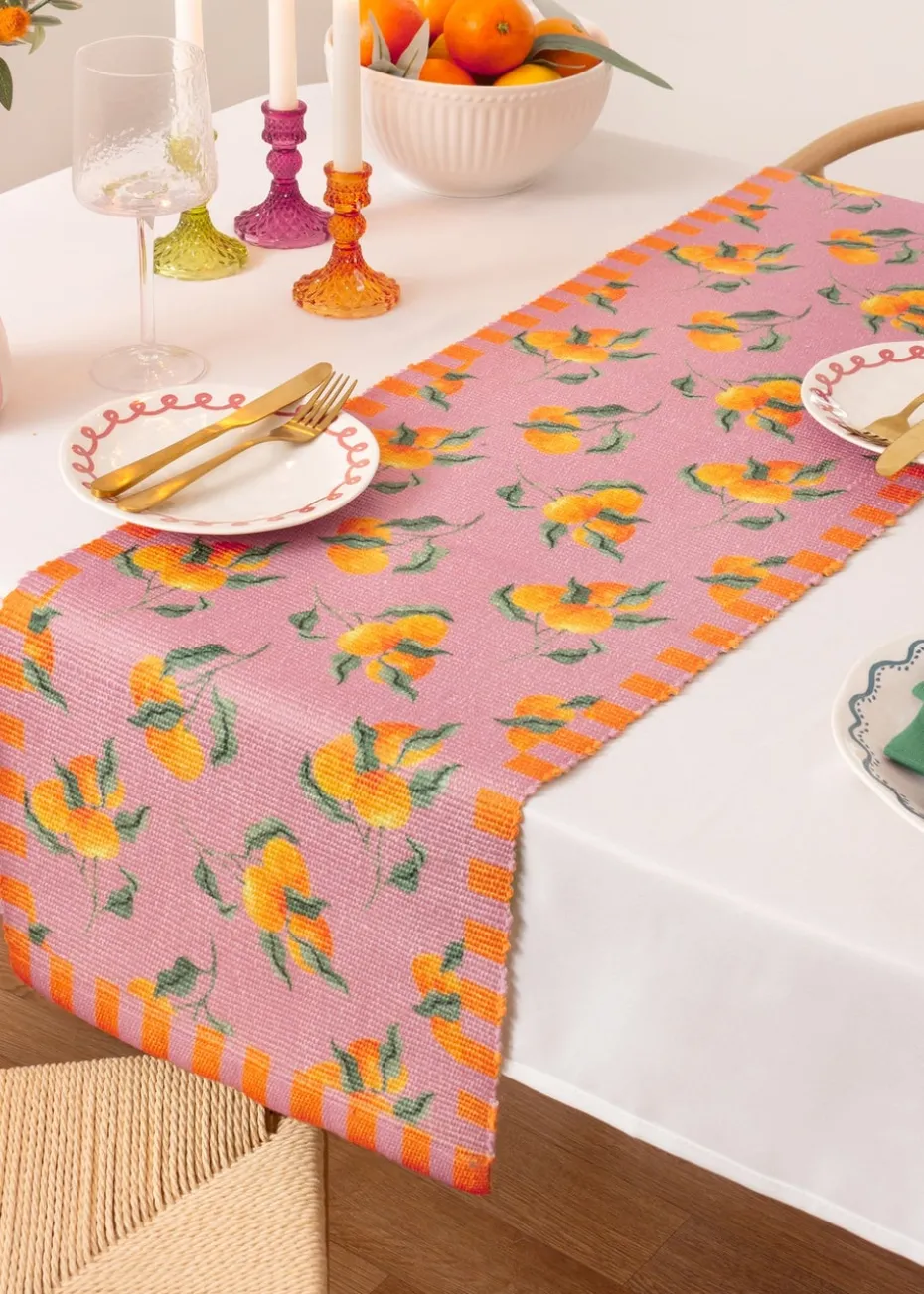 furn. Oranges Table Runner (180 x 35cm)
