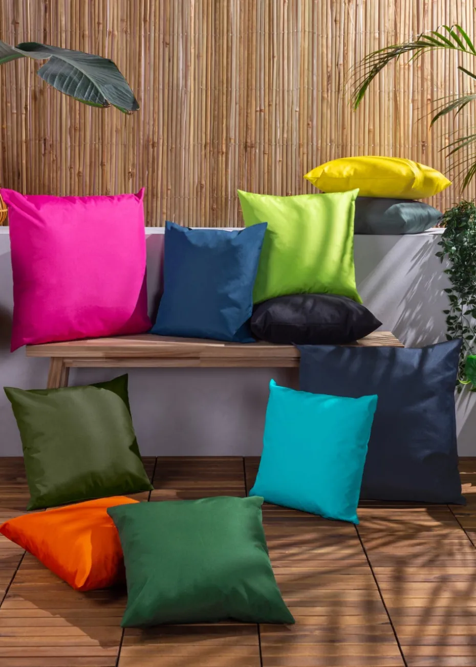 furn. Plain Reversible Outdoor Filled Cushion (55cm x 55cm x 8cm)