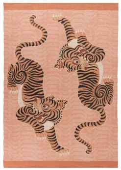 furn. Tibetan Tiger Washable Outdoor/Indoor Rug (120cm x 170cm)