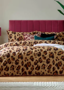 furn. True Leopard Printed Duvet Cover Set