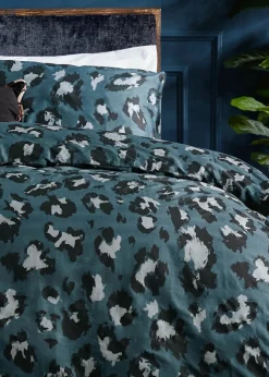 furn. True Leopard Printed Duvet Cover Set