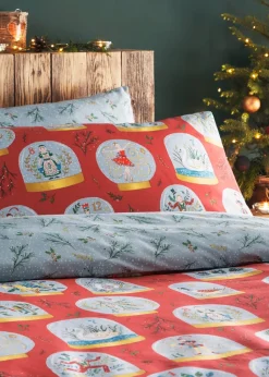 furn. Twelve Days Of Christmas Reversible Duvet Cover Set