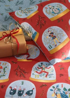 furn. Twelve Days Of Christmas Reversible Duvet Cover Set