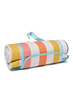 Fusion Carlson Stripe White Picnic Blanket