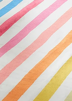 Fusion Carlson Stripe White Picnic Blanket