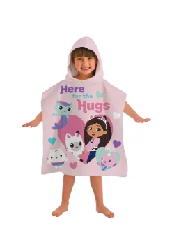 Gabby's Dollhouse Pink Hooded Poncho