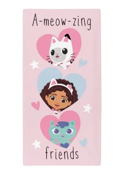 Gabby's Dollhouse Pink Towel