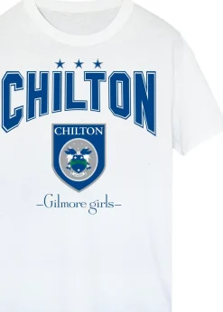 Gilmore Girls Chilton White Boyfriend Fit T-Shirt