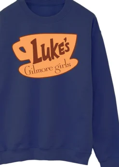 Gilmore Girls Luke's Logo Navy Sweatshirt