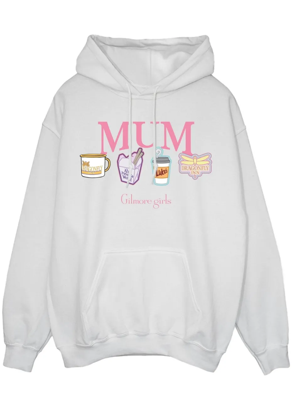 Gilmore Girls Mum White Hoodie