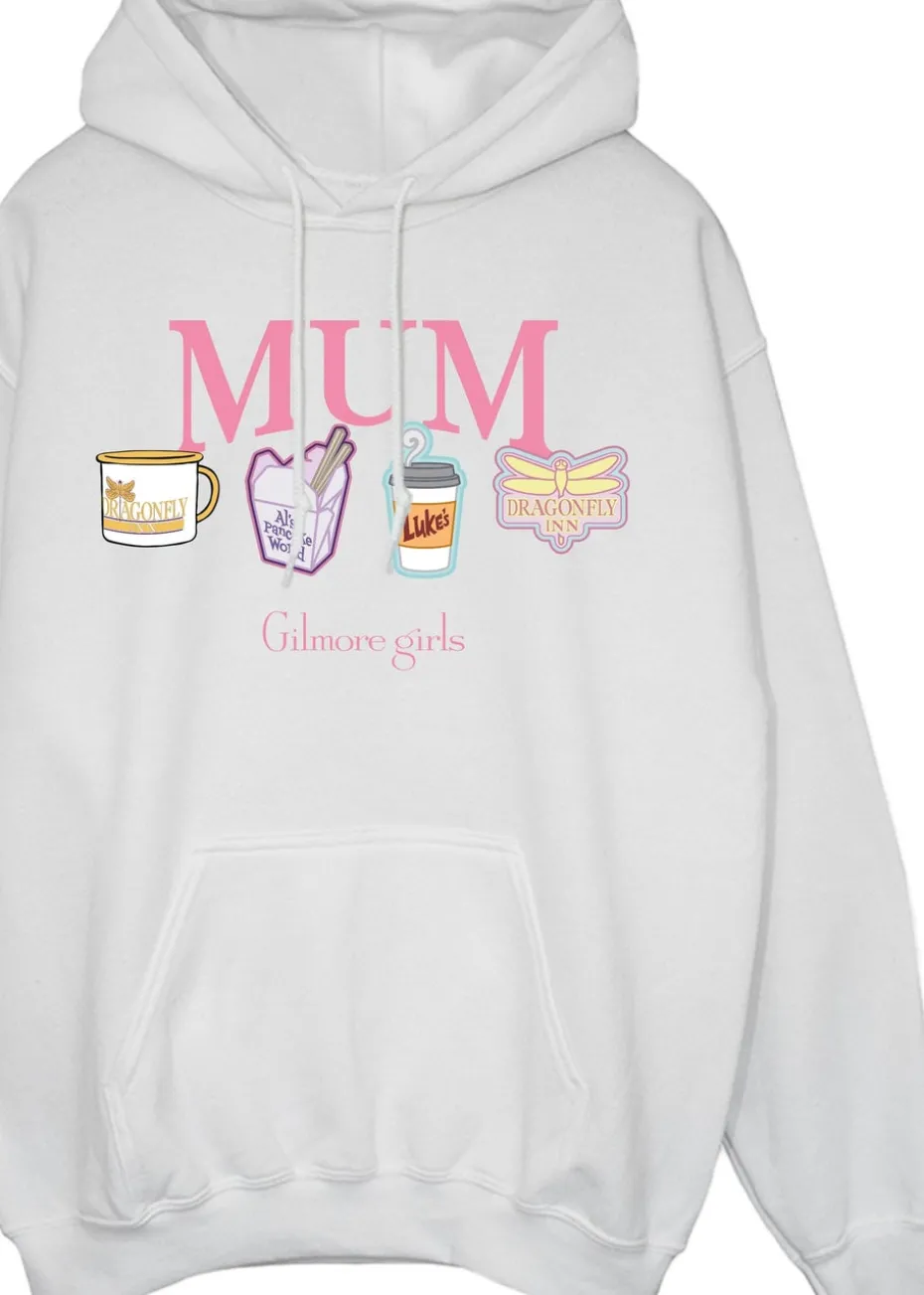Gilmore Girls Mum White Hoodie