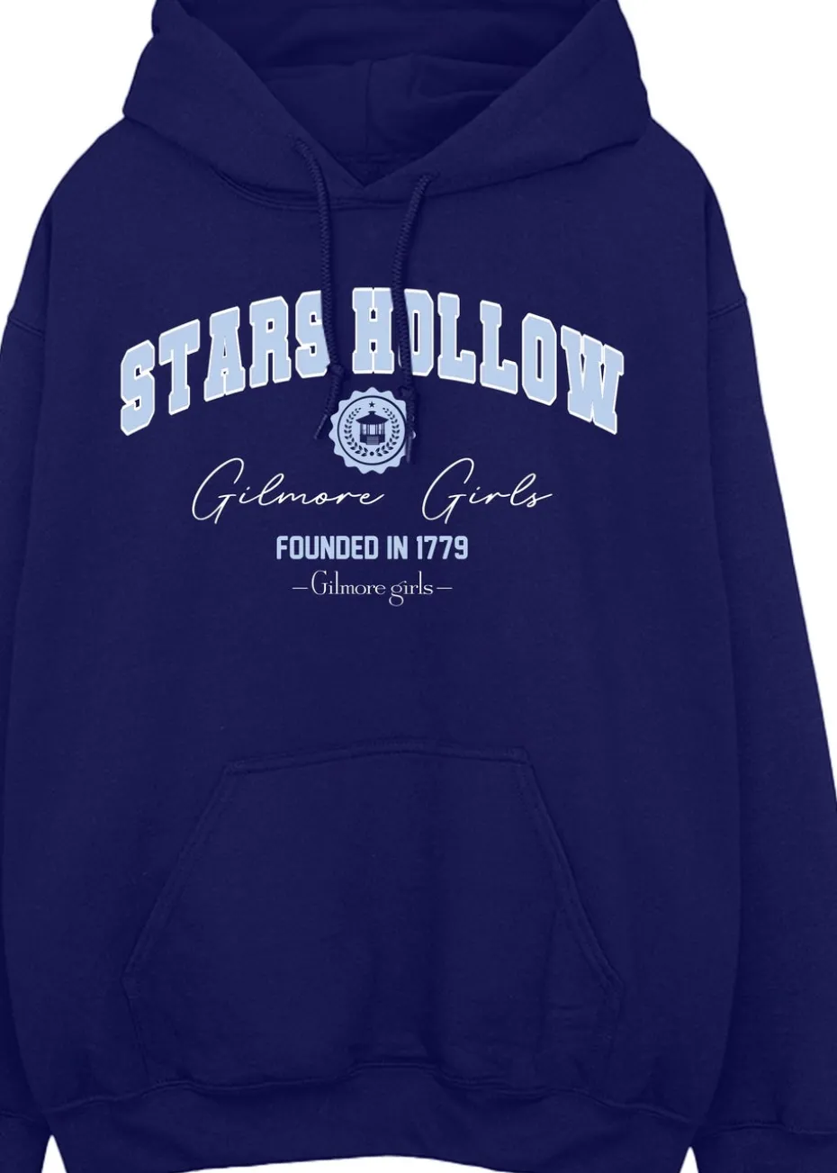 Gilmore Girls Stars Hollow Navy Hoodie