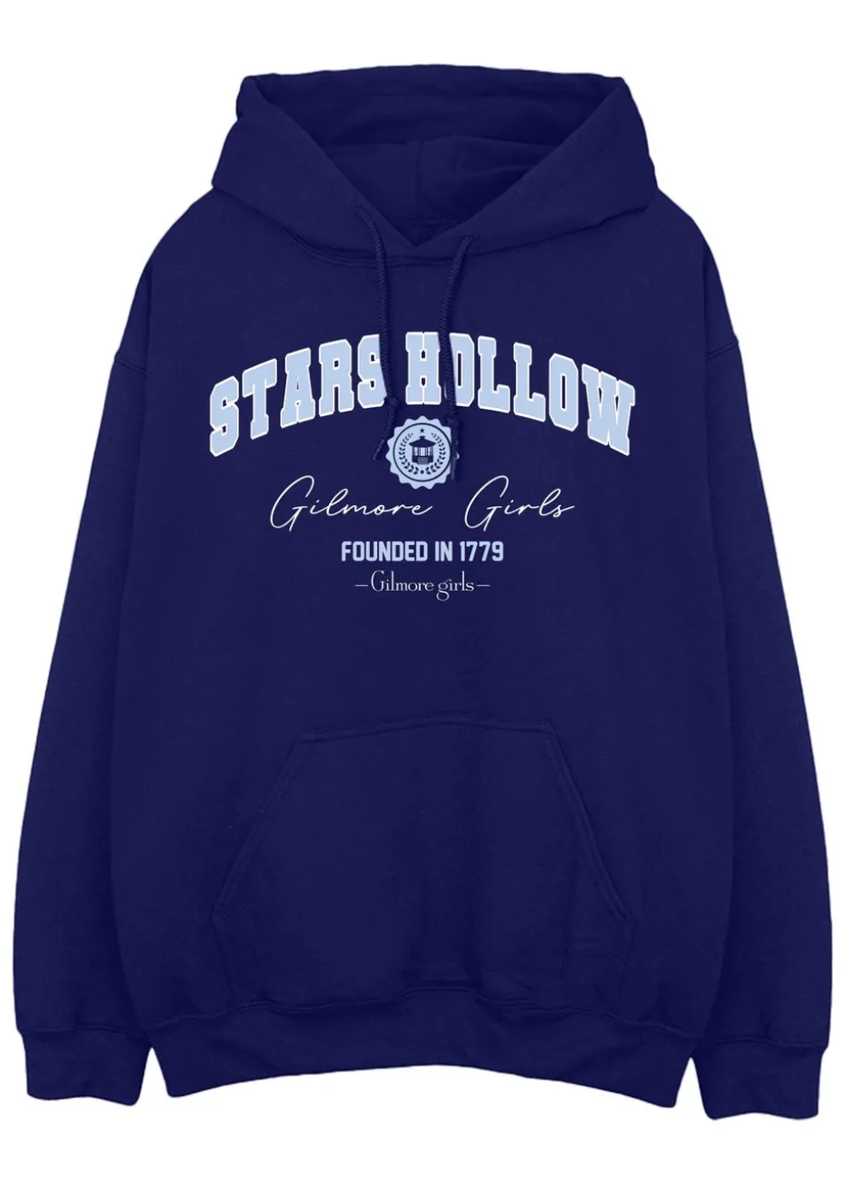 Gilmore Girls Stars Hollow Navy Hoodie