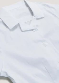 Girls 2 Pack White School Blouses (8-16yrs)