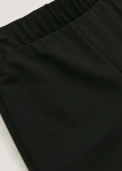 Girls Black Stretch Flared School Trousers (8-16yrs)