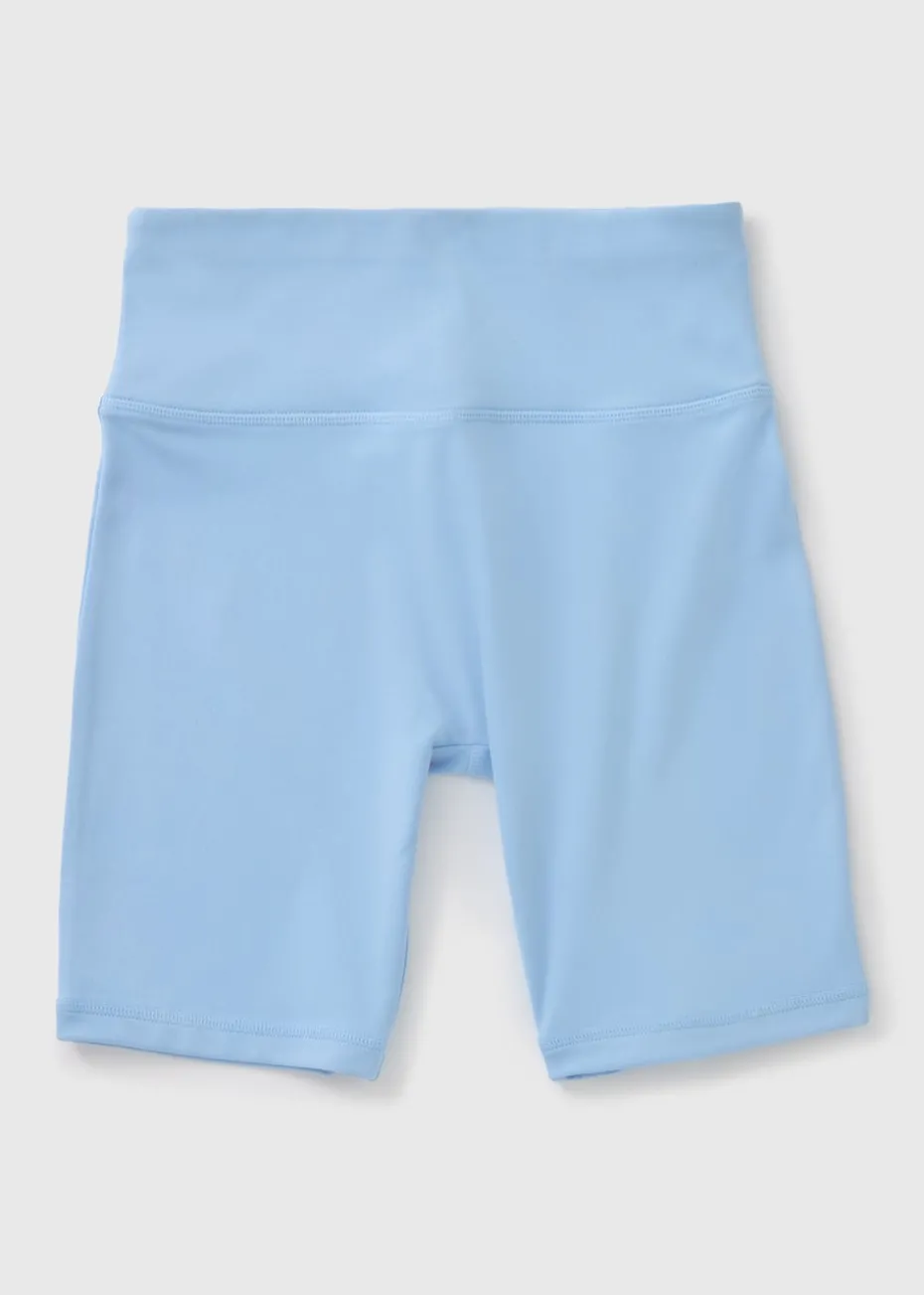 Girls Blue Cycling Short (7-15yrs)