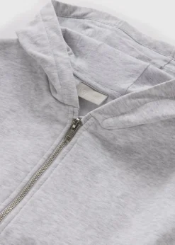 Girls Grey Zip Through Hoodie (7-15yrs)