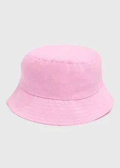 Girls Pink Bucket Hat (3-6yrs)