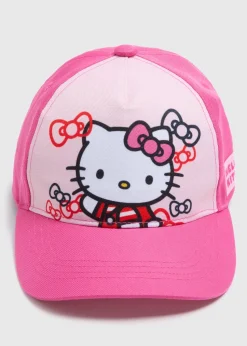 Girls Pink Hello Kitty Cap (3-10yrs)