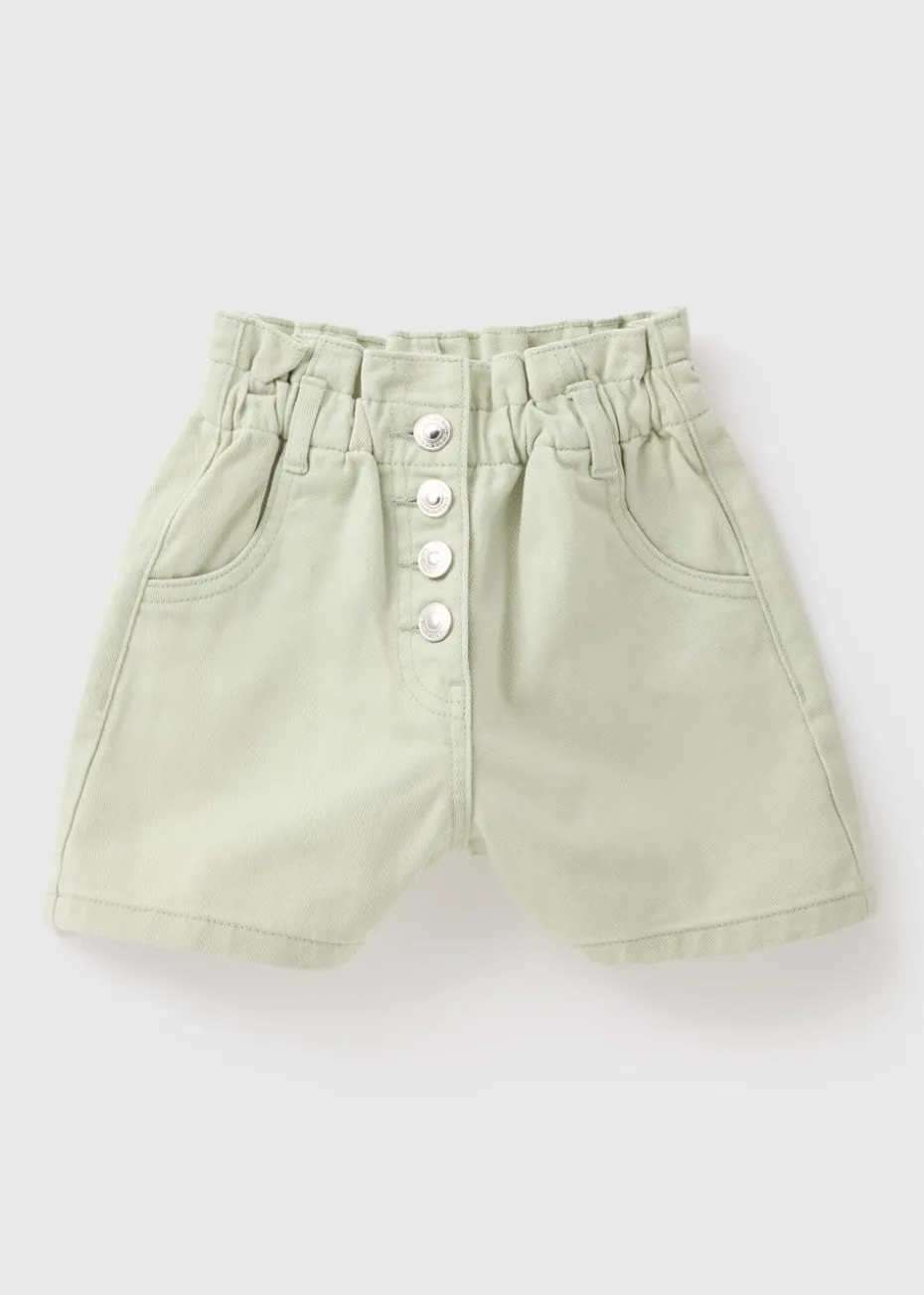 Girls Sage High Waisted Shorts (7-15yrs)