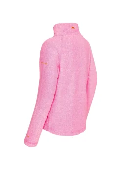 Girls Trespass Pink Medows Fleece (3-12yrs)