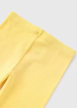 Girls Yellow Cycling Shorts (1-7yrs)