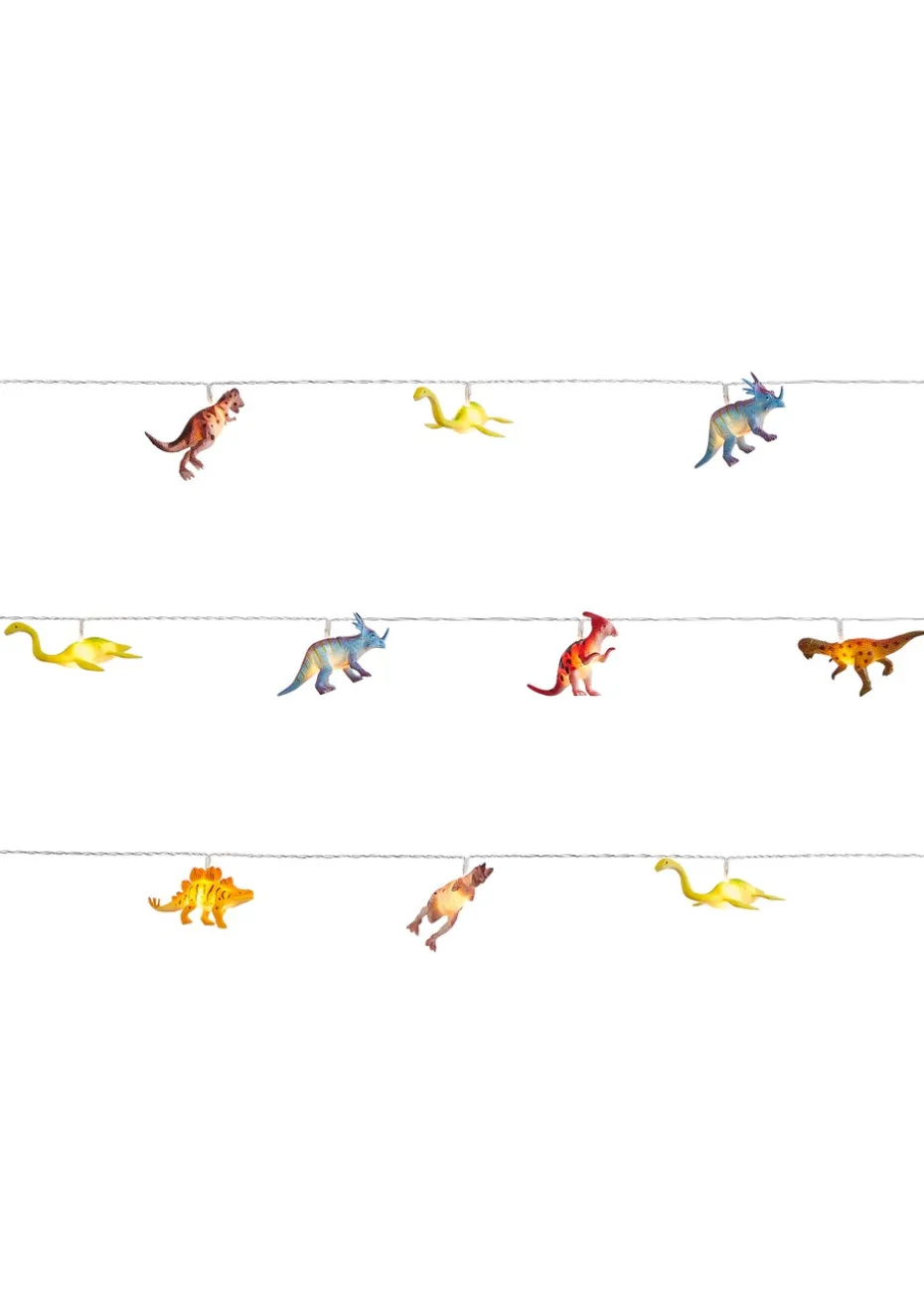 Glow Dinosaur LED String Lights (10cm x 210cm)