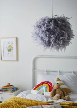Glow Feather Shade Grey (30cm x 40cm)