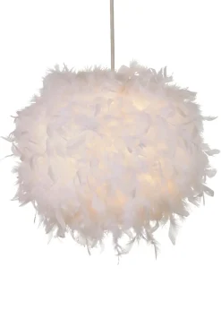 Glow Feather Shade White (30cm x 40cm)