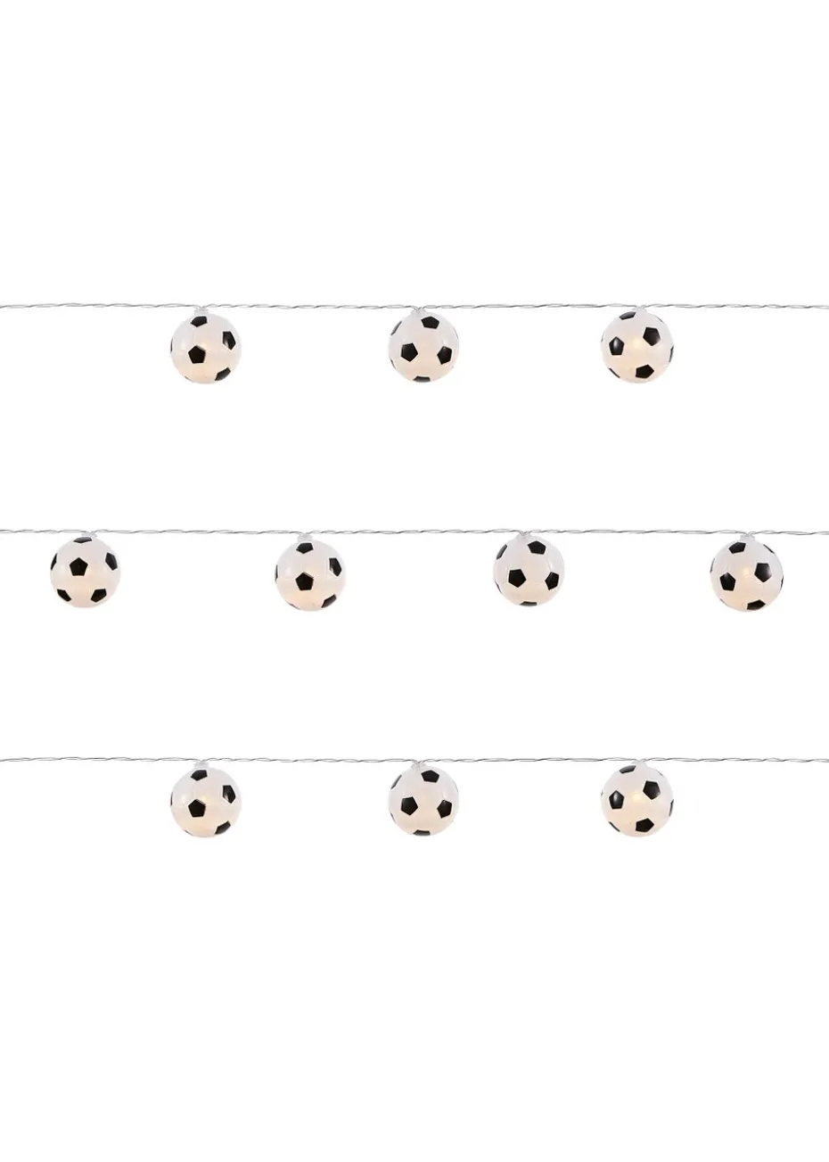 Glow Football LED String Lights (5cm x 435cm)