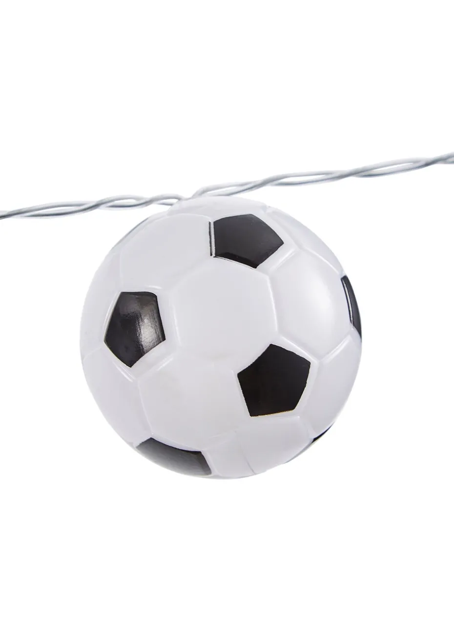 Glow Football LED String Lights (5cm x 435cm)