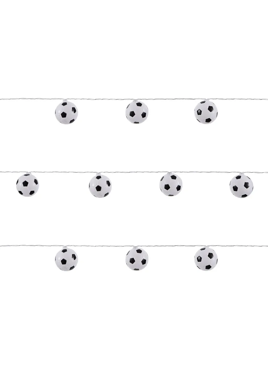Glow Football LED String Lights (5cm x 435cm)