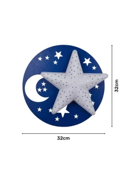 Glow Star Integrated LED Wall Light (32cm x 32cm)