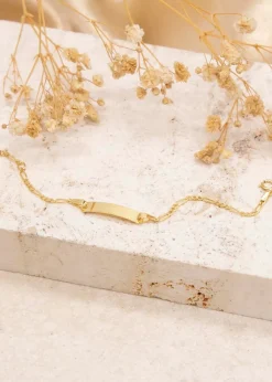 Golden Moments 9ct Yellow Gold Hollow Figaro 19.5mm x 5mm ID Bracelet