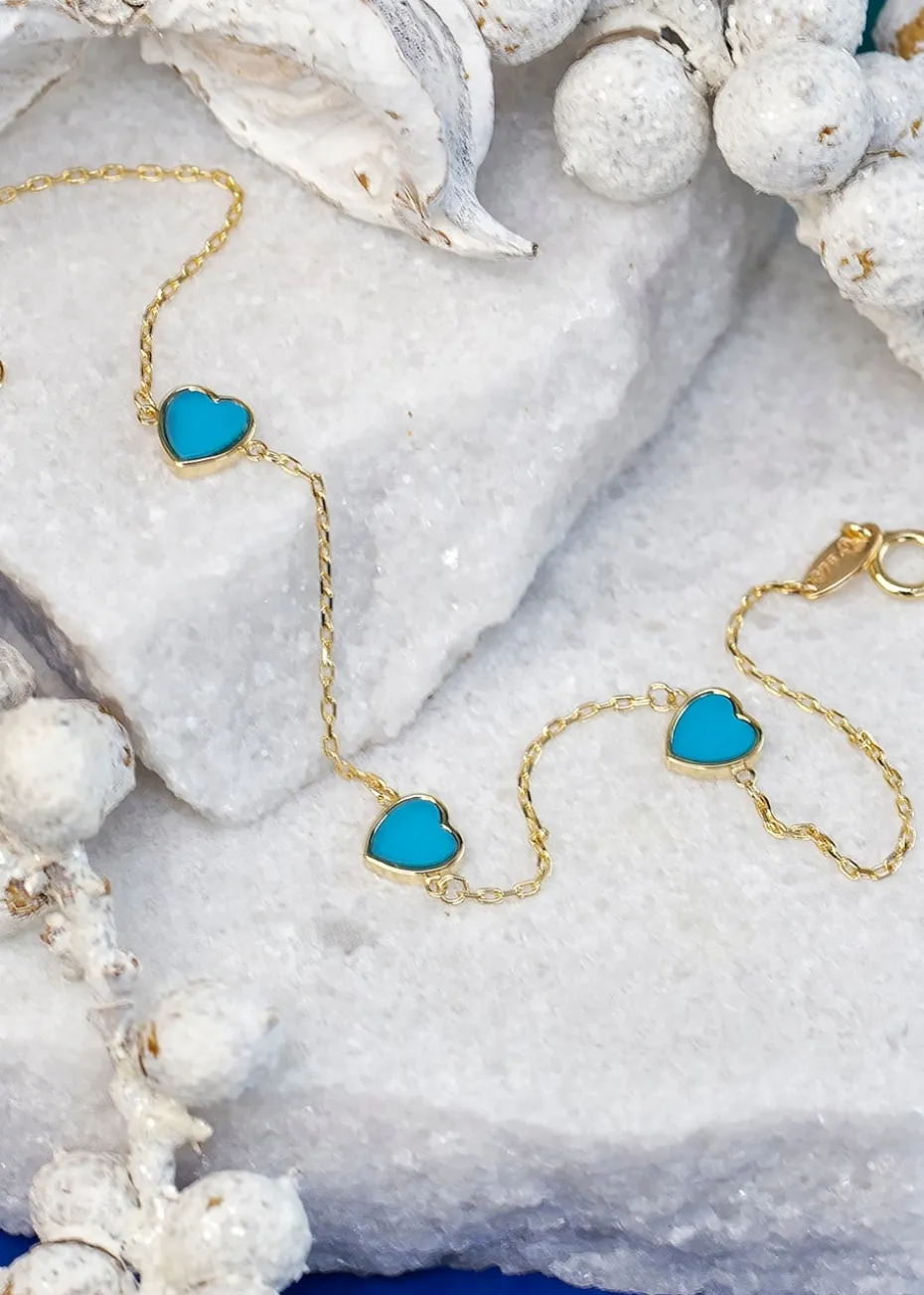 Golden Moments 9ct Yellow Gold Disc Trace Chain Slider Bracelet