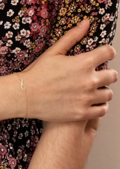 Golden Moments 9ct Yellow Gold 'Infinity' Bracelet