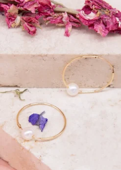 Golden Moments 9ct Yellow Gold Fresh Water Pearl Sleeper Earring