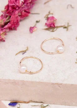 Golden Moments 9ct Yellow Gold Fresh Water Pearl Sleeper Earrings