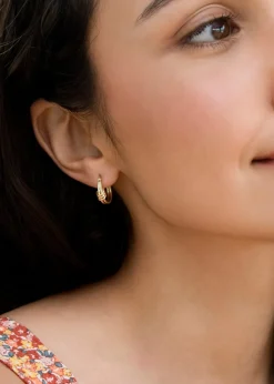 Golden Moments 9ct Yellow Gold Double Knot Earrings