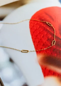 Golden Moments 9ct Yellow Gold Three Paper Adjustable Chain (12mm X 5mm)