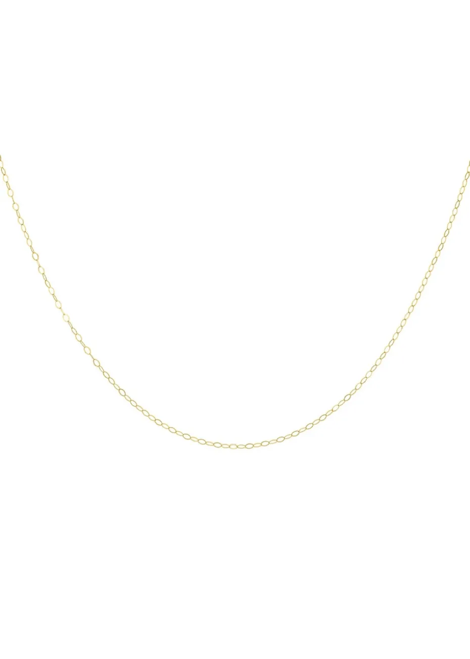 Golden Moments 9ct Yellow Gold Soldered Trace Chain